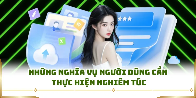 Những nghĩa vụ người dùng cần thực hiện nghiêm túc
