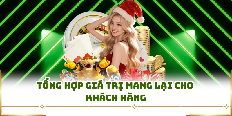 Tổng hợp giá trị mang lại cho khách hàng